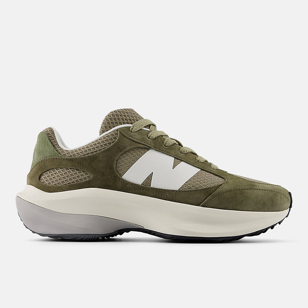 New Balance WRPD Runner Shoes Dark Moss with Dark Stoneware and Sea Salt